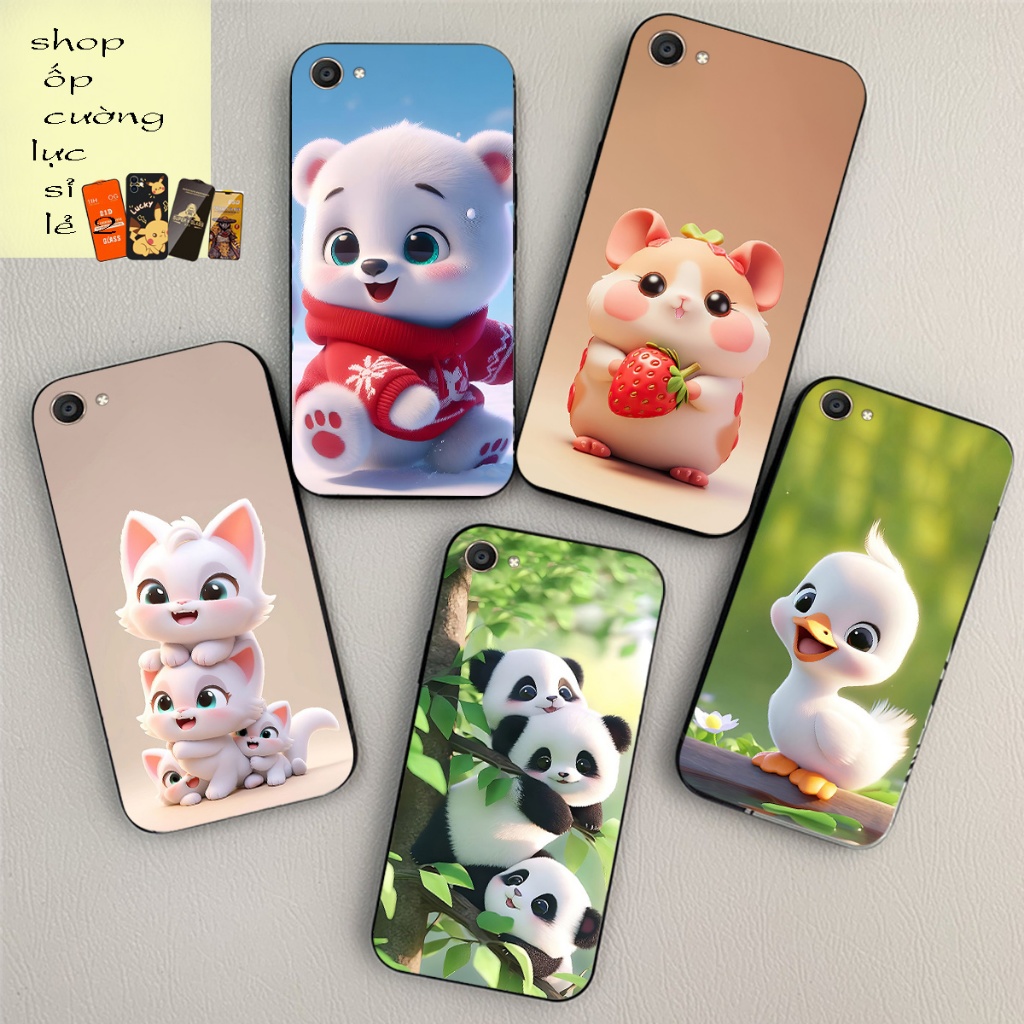 เคส Vivo v5 / vivo v5 plus / vivo y67 / vivo y66 พิมพ์ลายสัตว์น่ารัก