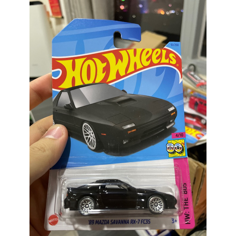 โมเดลรถ Hotwheels Mazda Rx7/