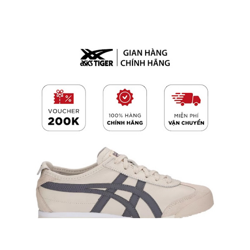 [GENUINE ] Onitsuka tiger mexico 66 Oatmeal Carbon Shoes 1183a201-250