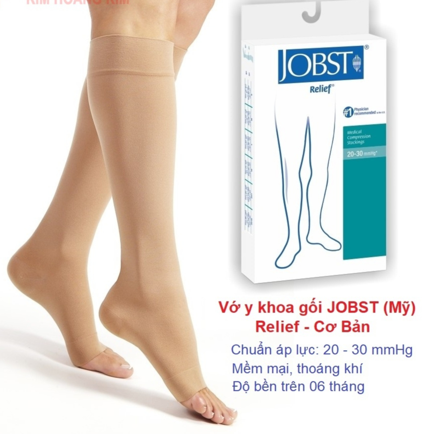 Jobst ถุงเท ้ าทางการแพทย ์ (Pillow🌹 Relief Knee size MH / 1Cap