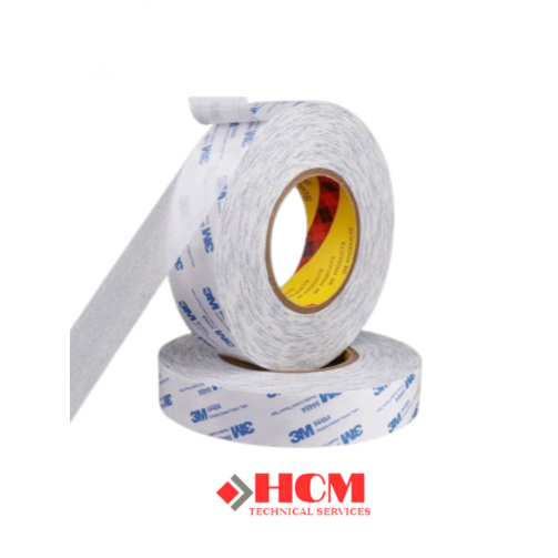 3M 9448A เทปสองหน้าสีขาวน้ํานมบางม้วนใหญ่ ติดวัสดุมากที่สุดสําหรับแปะกล่องและสติ๊กเกอร์
