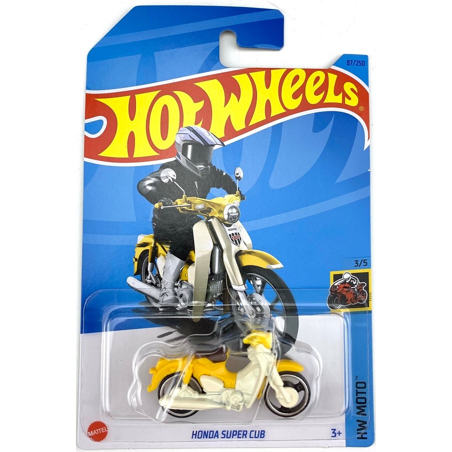 Hot Wheels Honda Super Cub Model Motorcycle