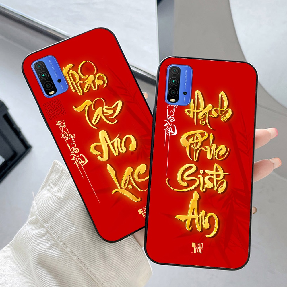 เคส Xiaomi redmi 9t และ mi 9t พิมพ์ลายประโยคขนานสําหรับ Tet 2024