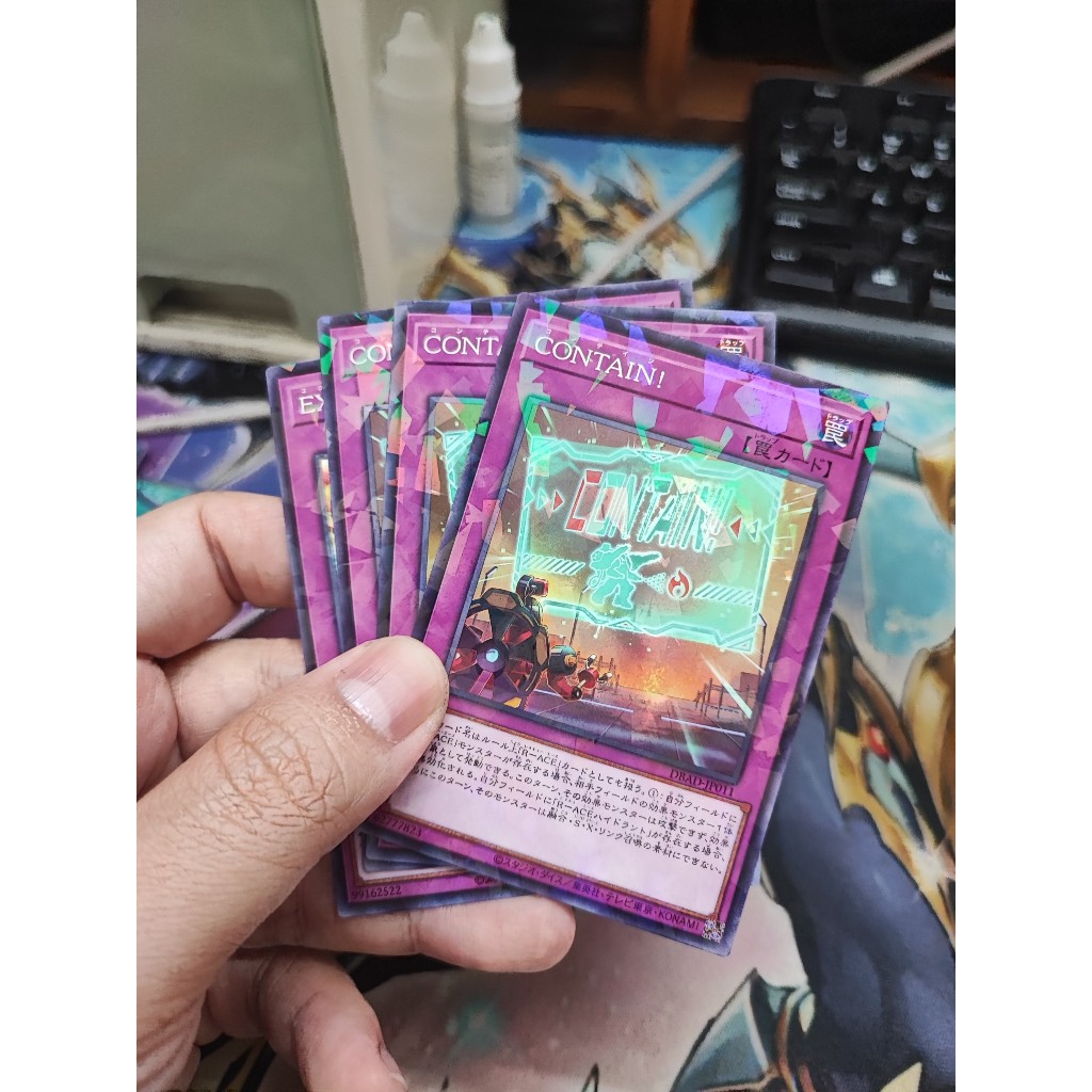 [Yugioh Funny Shop] การ์ด CONTAIN 1 ใบ! ขนานปกติ DBAD-JP011