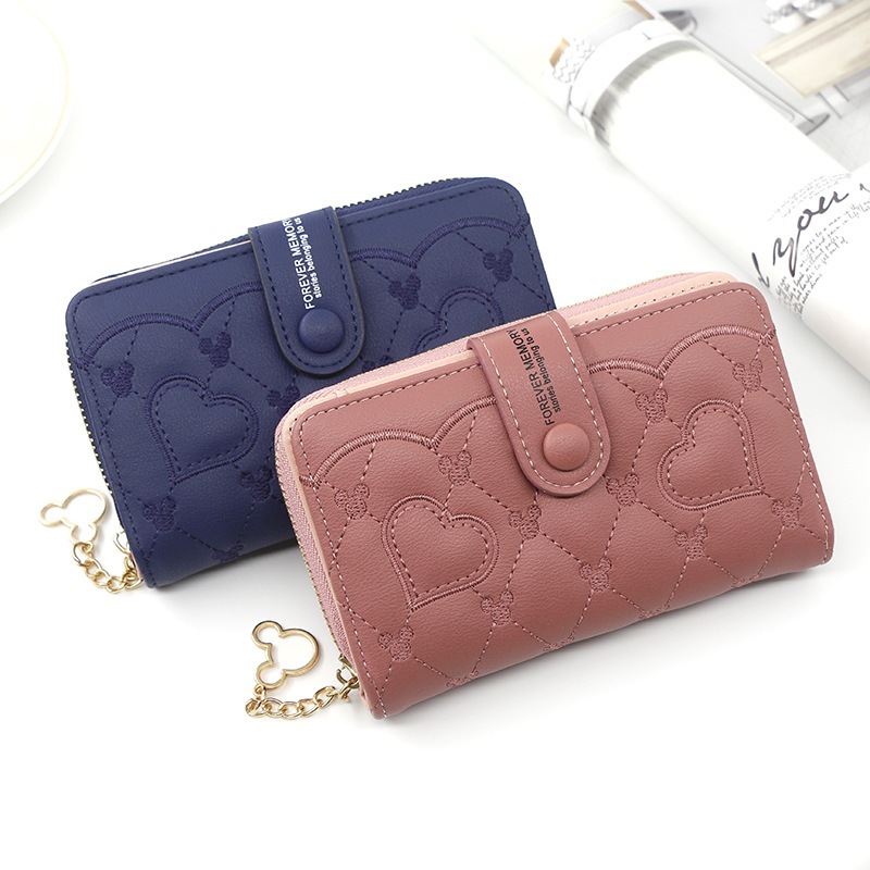 กระเป๋าสตางค์ผู้หญิงแบบพับได้หลายช่องสุดสะดวก Mim Mim Store VKB105