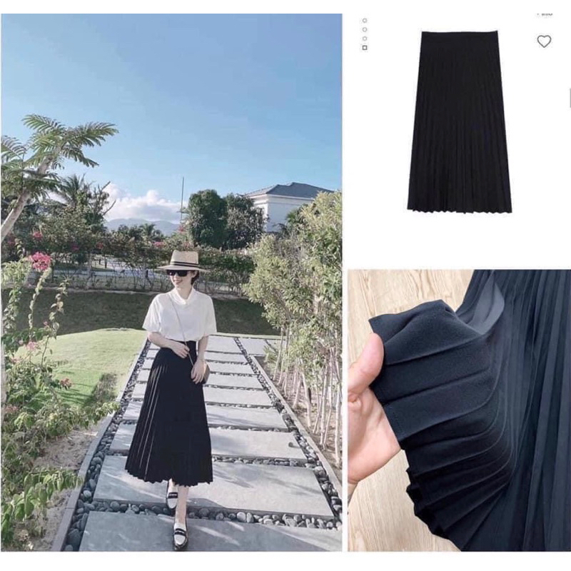 กระโปรงจับจีบ Vero**