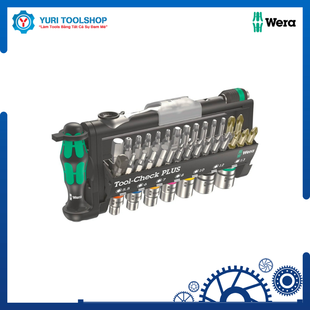 Wera Tool Check Plus ชุดอเนกประสงค ์ 39 รายละเอียด - 05056490001