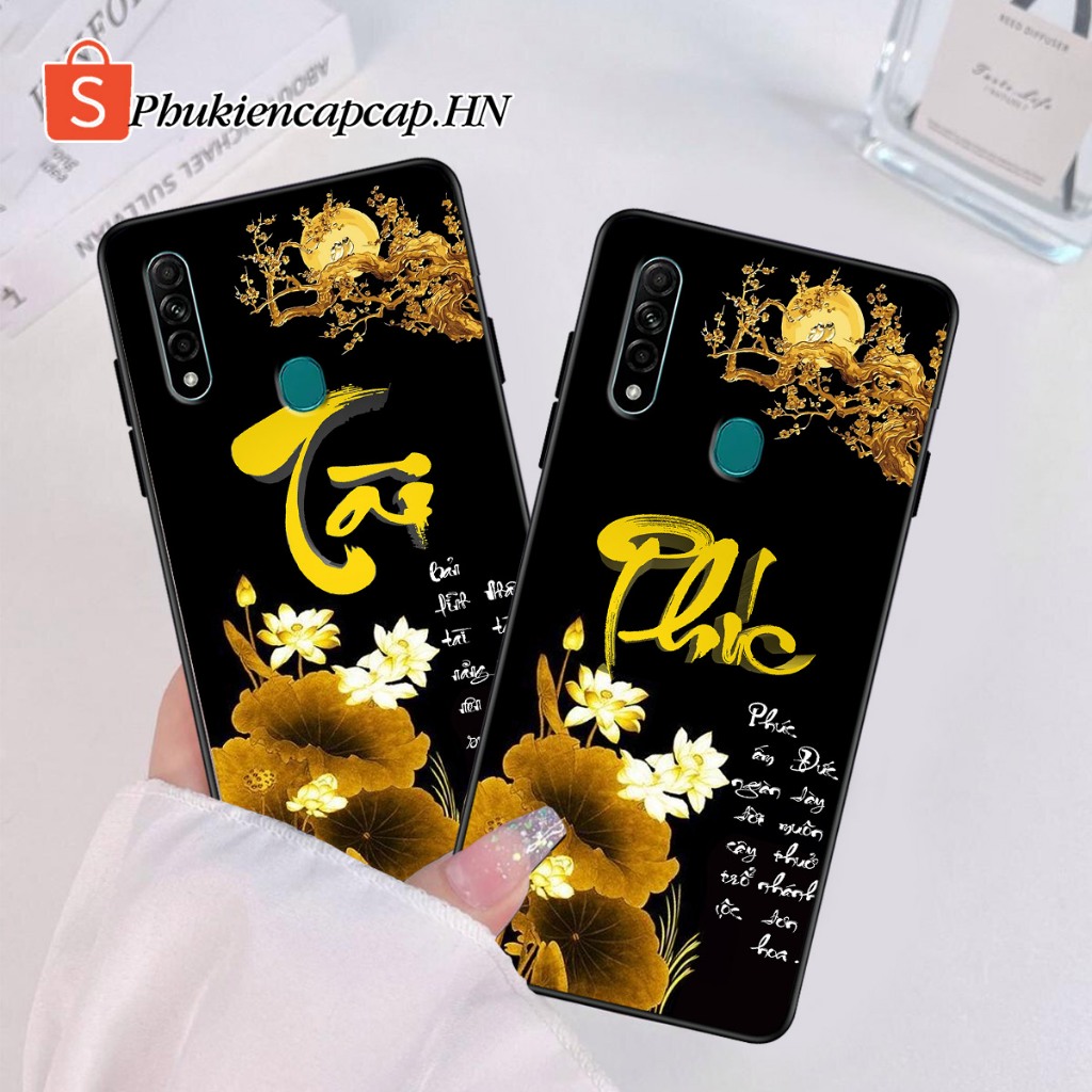 เคส Oppo A8 / A31 2020 - เคส Oppo พิมพ์ด้วยคําเรียกเก็บเงิน, ดอกบัว, Tai Duc, Ring