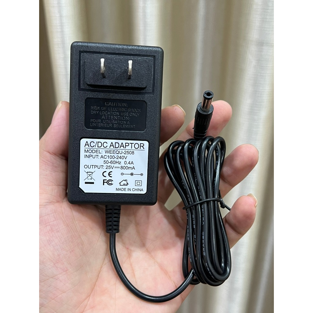 CHARGER 25V 0.8A 800MA VACUUM CLEANER เครื่องชาร์จแบตเตอรี่