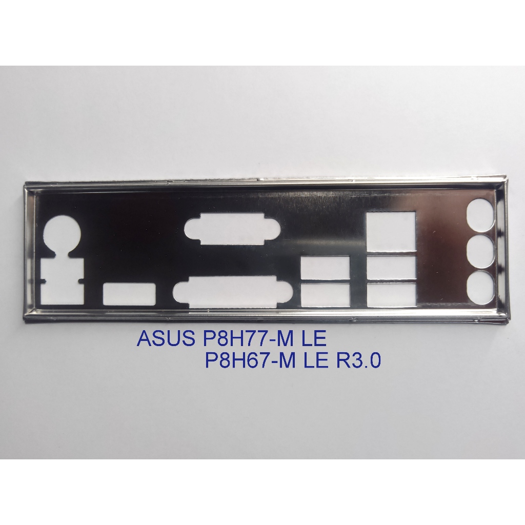 FE บล็อกหลัก ASUS P8H77-M LE (โล่เมนบอร์ด IO: 231)