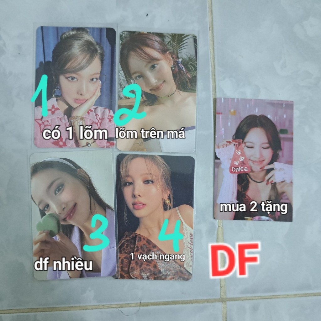 Df CARD สองครั้งของแท้ IM NAYEON พร้อม DF