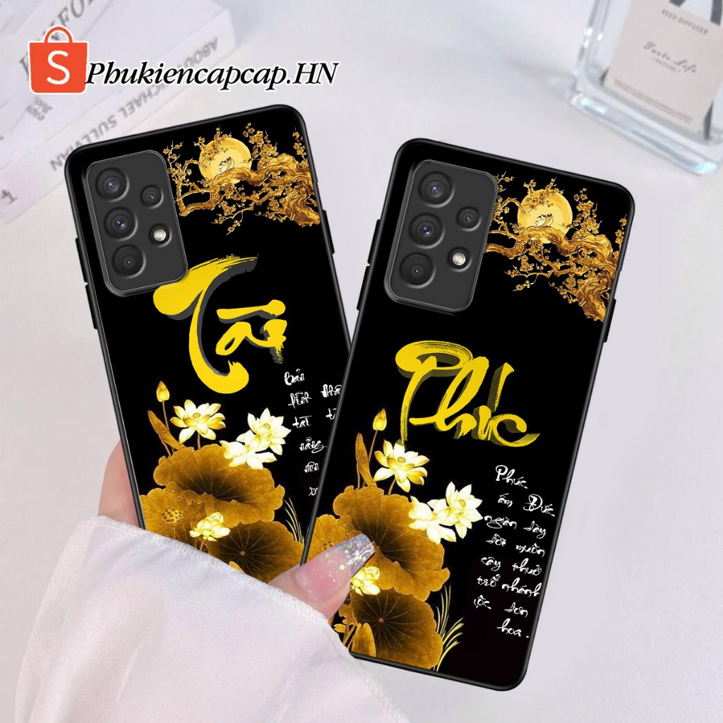 เคส Samsung A32 5G / M32 5G - เคส Samsung พิมพ์ด้วยคําเรียกเก็บเงิน, Lotus, Tai Duc, Ring