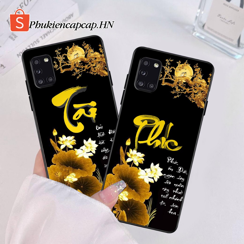 เคส Samsung A31 / A51 / A71 - เคส Samsung พิมพ์ด้วยคําเรียกเก็บเงิน, ดอกบัว, Tai Duc, Ring
