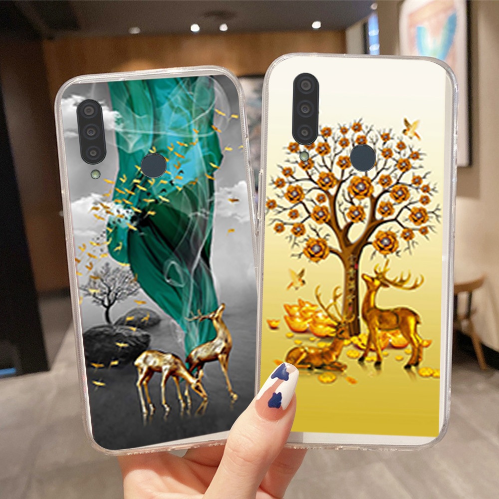 เคส Vsmart Joy 3 / vsmart Joy3 plus / vsmart joy 3+ พิมพ์ลายกวางนําโชค