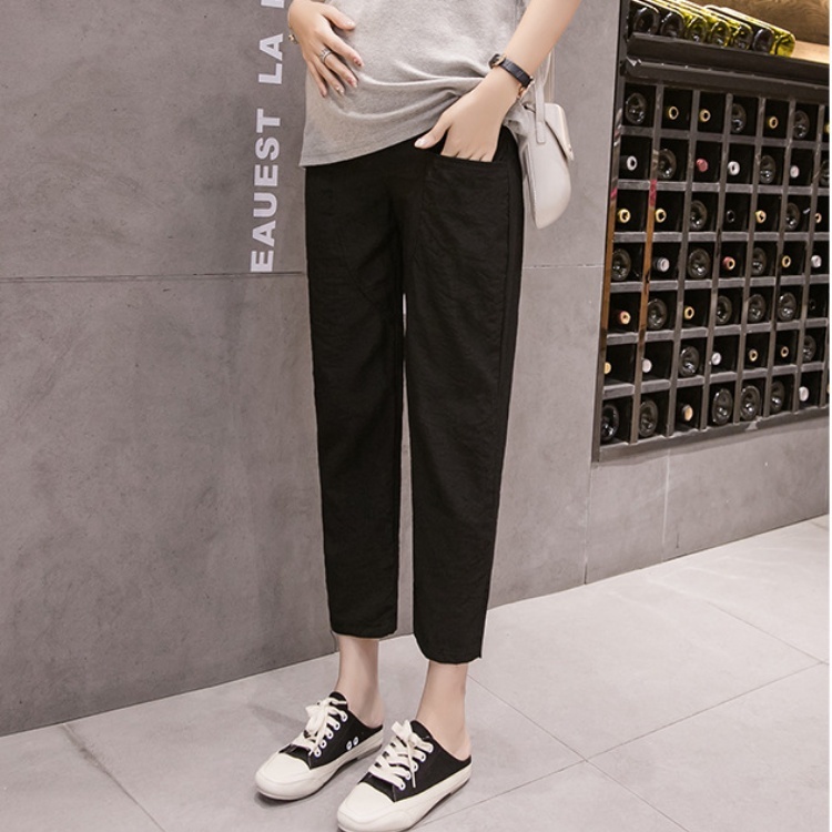 [รุ่นใหม่ 2026] Larosa Baggy Maternity Pants Super Soft, Cool, สะดวกปรับยืด LA204Q