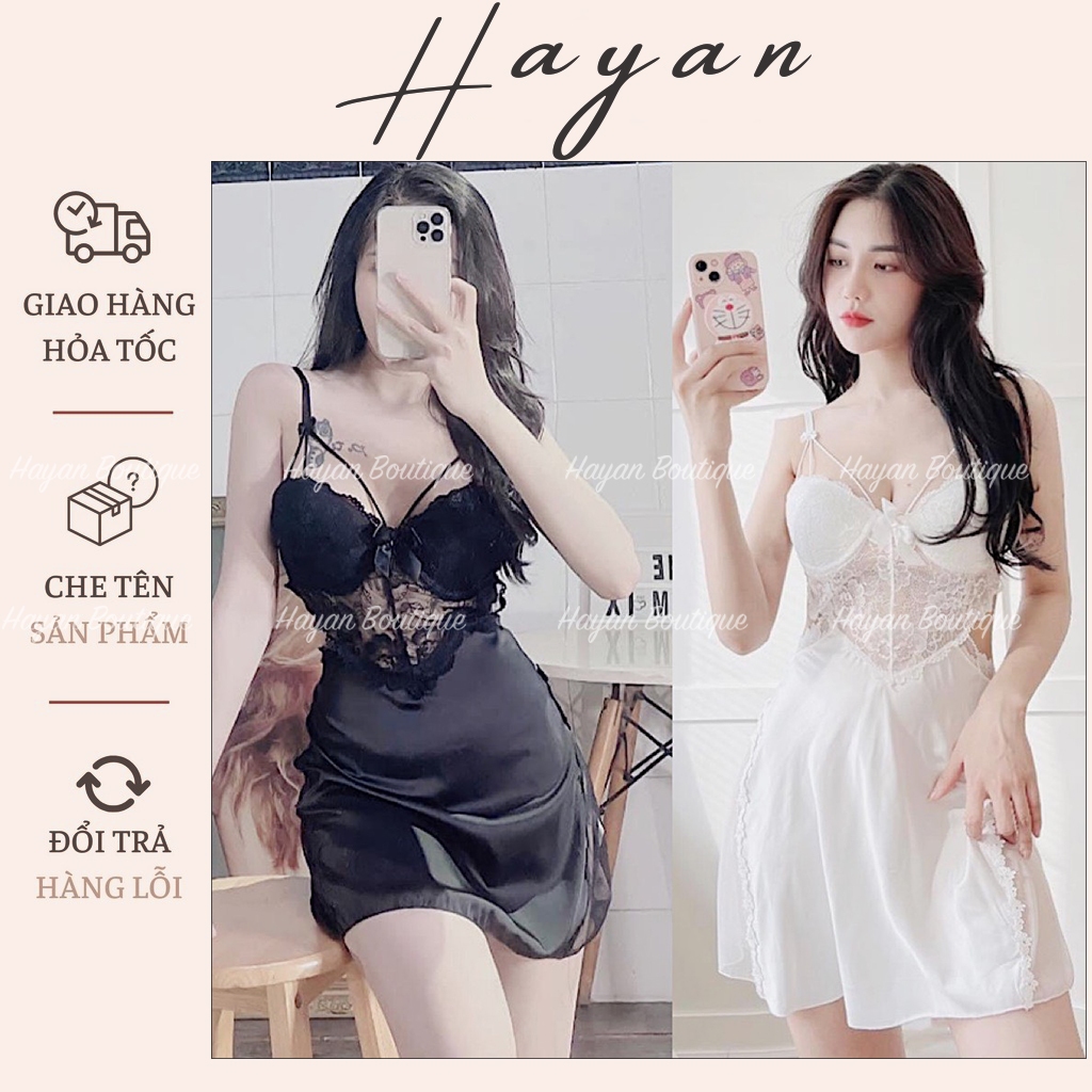 HT181 ชุดนอนลูกไม้เซ็กซี่มีโครงและ PADDING ชุดนอนผ้าไหมเปลือยเซ็กซี่ HT181 ราคา ถูกที่สุด ดีลบีเคเค รูปภาพหลัก