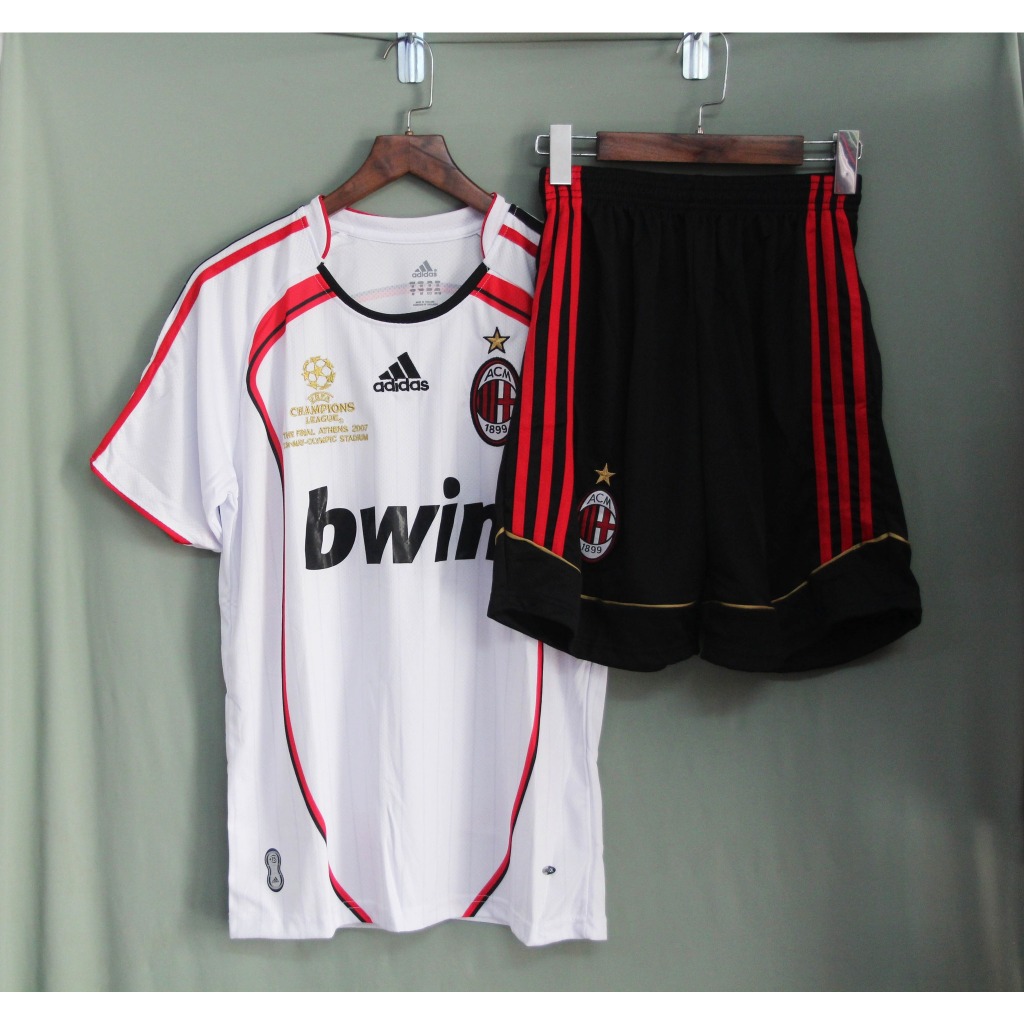 Set Ac Milan White 2007 classic final UCL Home / Guest Yard