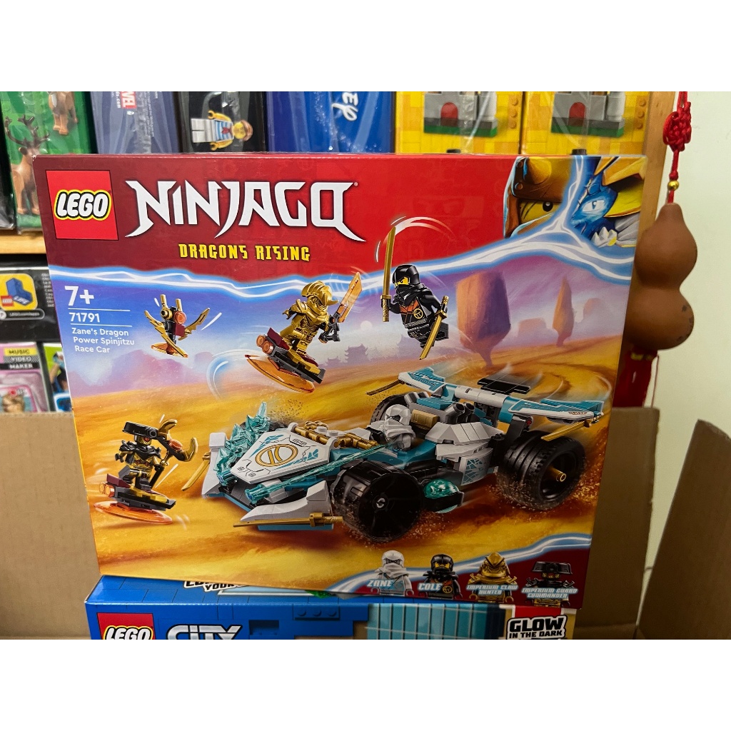 - Lego 71791 - Ninjago - Zane 's Dragon Power Spinjitzu Race - รถมังกรพลังงานของ Zane [ ของแท ้ ]
