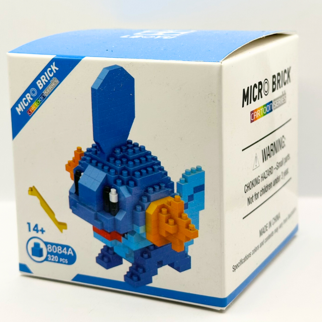 โมเดลประกอบของเล่นเด็กโปเกมอนMudkip