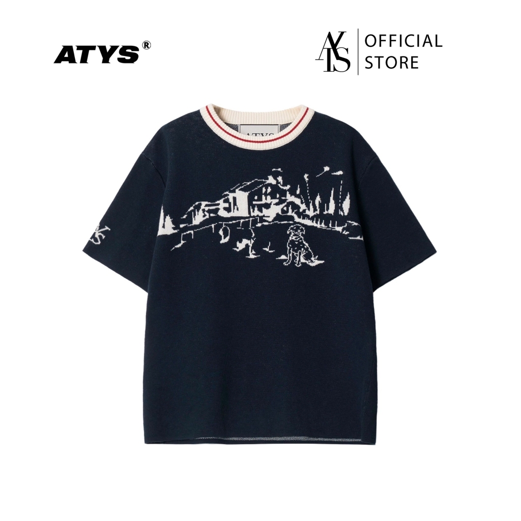 เสื้อยืด ATYS HOMELAND KNIT COTTON