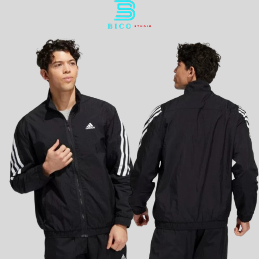 Adidas High-End Wind Jacket, Thick, Standard 2-Layer Goods, Full tag, i Picture At Bico Studio M501 shop