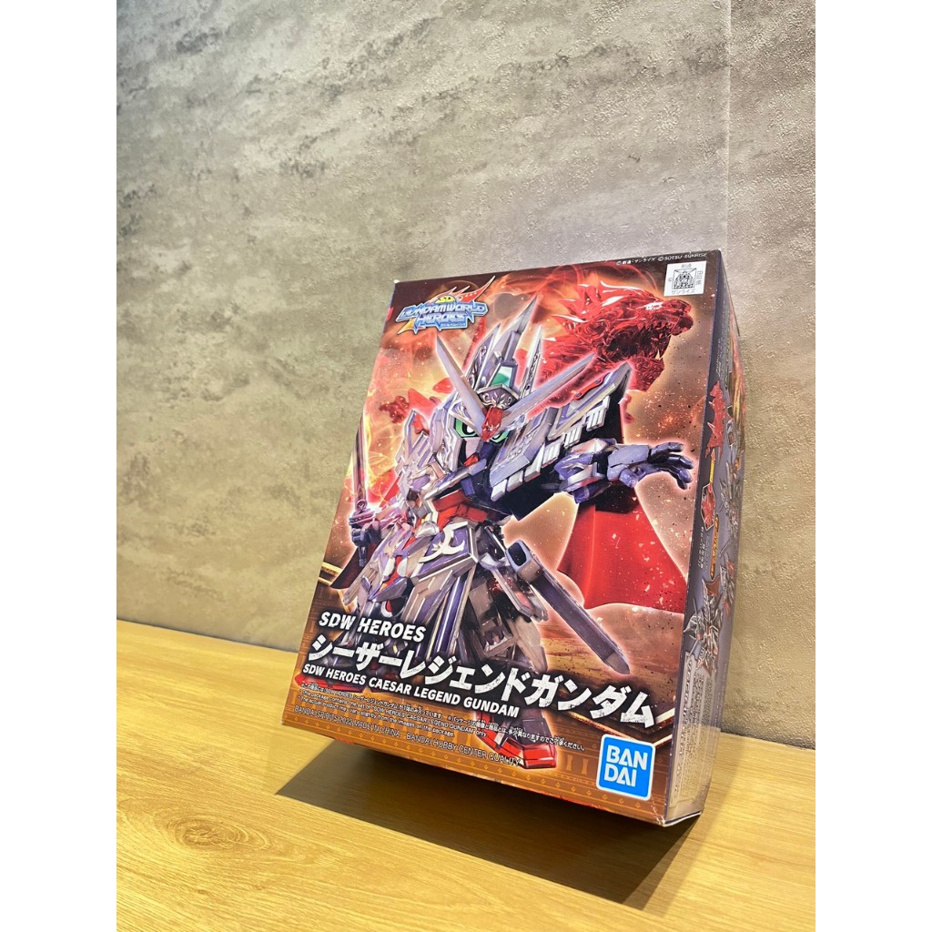 SD WORLD HEROES 19 CAESAR LEGEND GUNDAM SDWH รุ่น ASSEMBLY