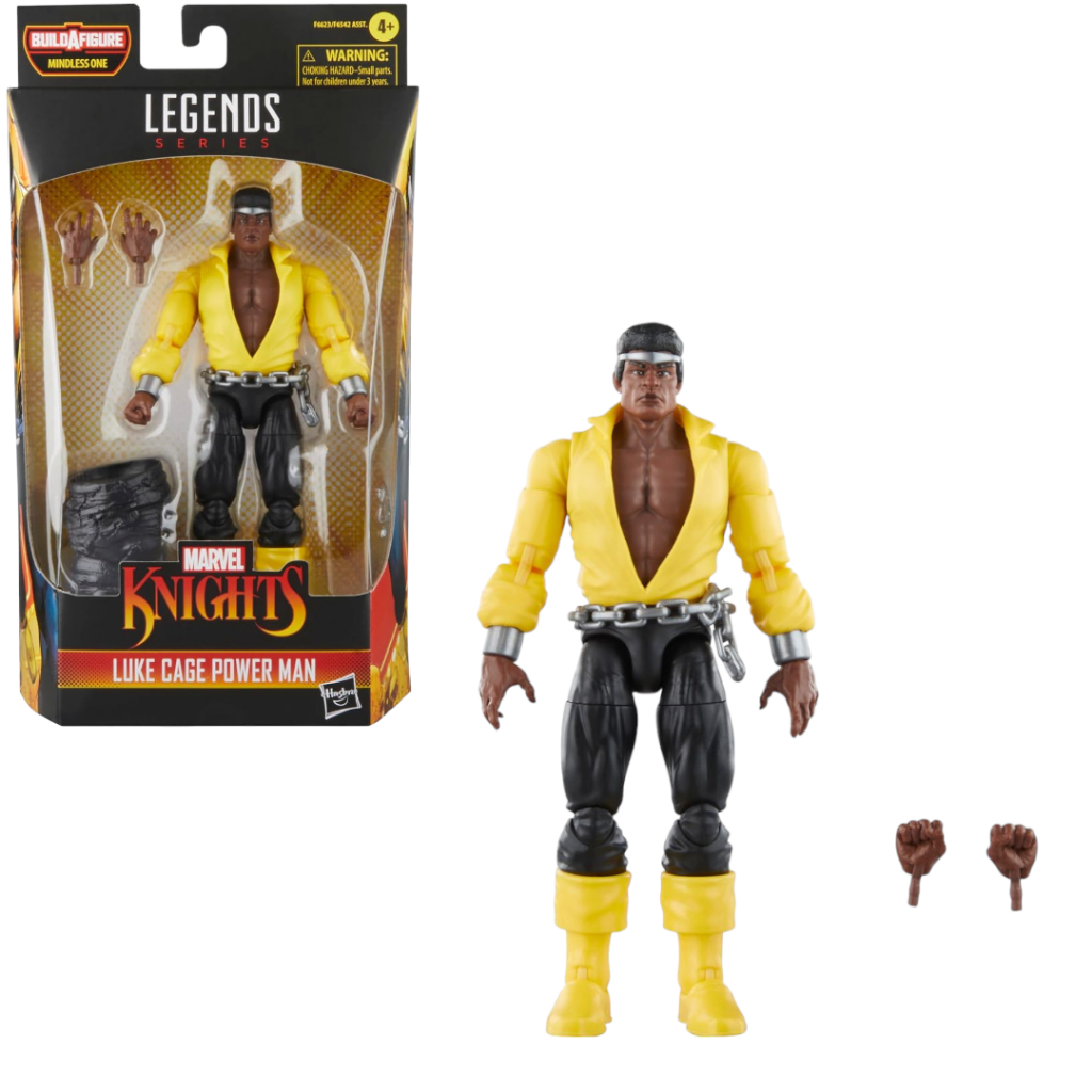 Marvel Legends Series Luke Cage Power Man, Knights การ์ตูนสะสม Hasbro ของแท้