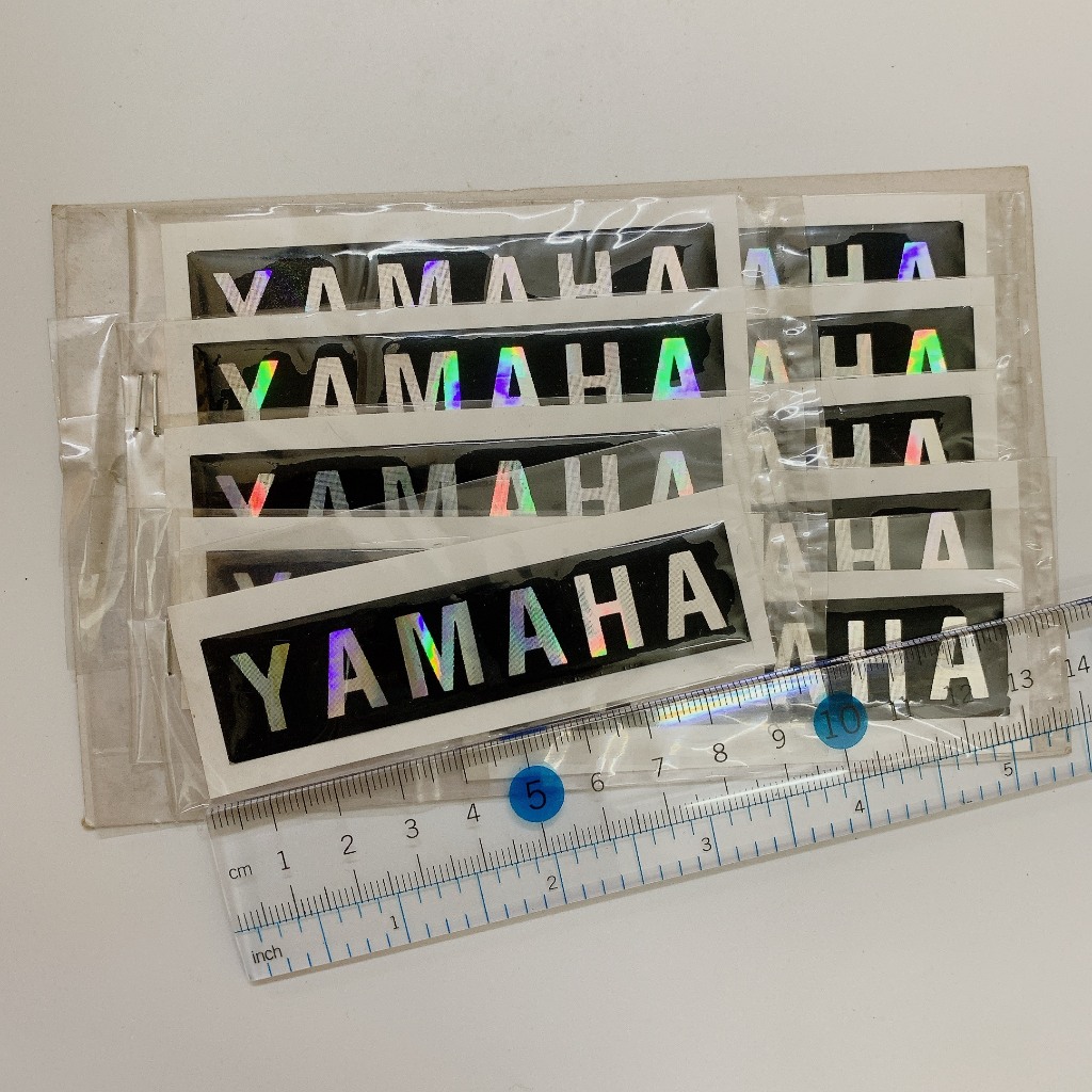 YAMAHA LETTERS ชุดพลาสติกขนาด 9 ซม