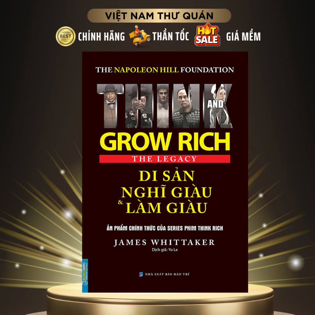 หนังสือ - คิดแอนด์โกรว์ ริช เลกาซี่ (The Napolon Hill Foundation Grow Rich The Legacy) - MT