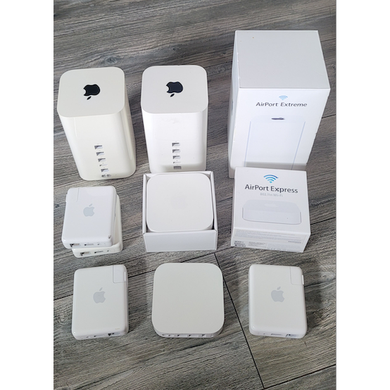 เครื่องส่งสัญญาณ Wifi และเครื่องเล่นเพลงไร้สาย apple airport express gen 1,2, 3