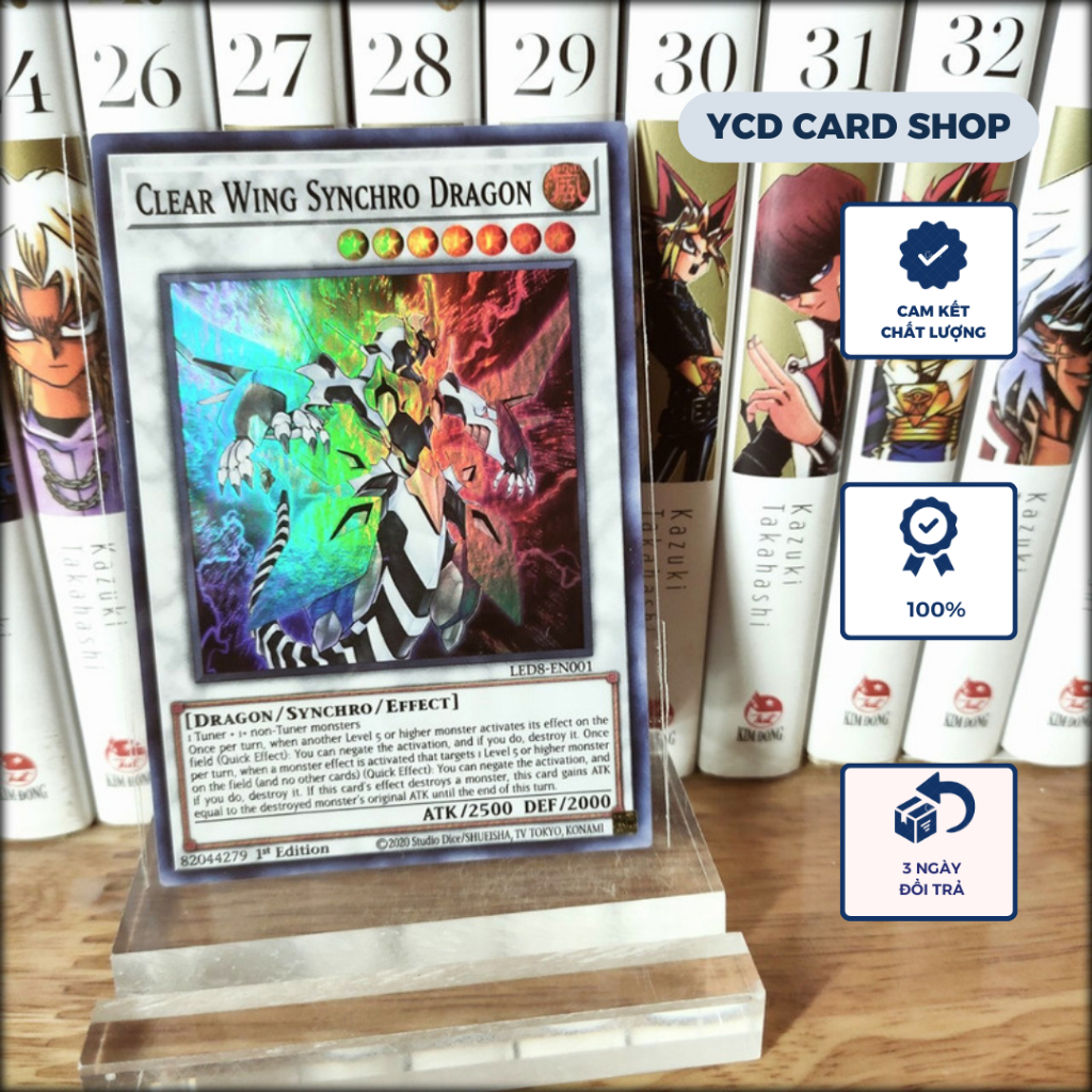 การ์ด yugioh ของแท้ Clear Wing Synchro Dragon – Super Rare
