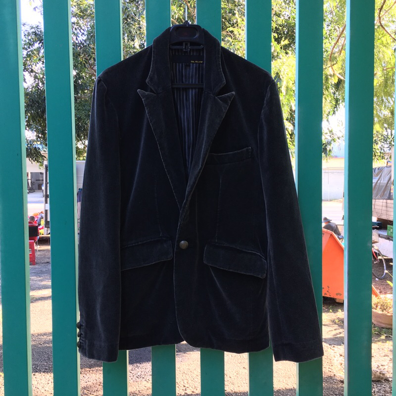 [M] Dal Fellow เสื้อโค้ทสปอร์ตกํามะหยี่บุรุษ