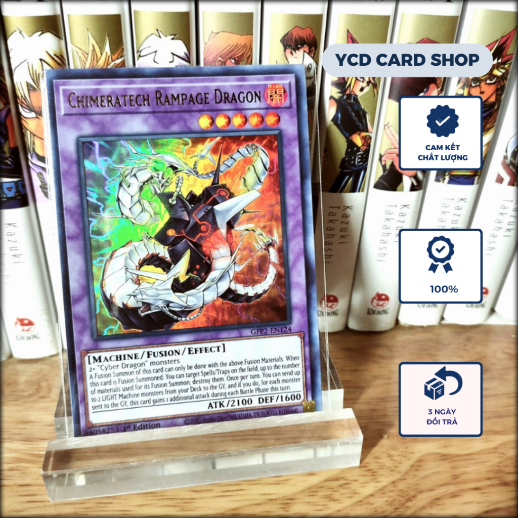 การ์ด yugioh ของแท้ Chimeratech Rampage Dragon – Ultra Rare