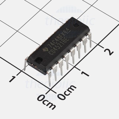 [2 ชิ้น]- CD4521BE IC Counter Frequency Divider 13MHz, 16-DIP TechZone Viet