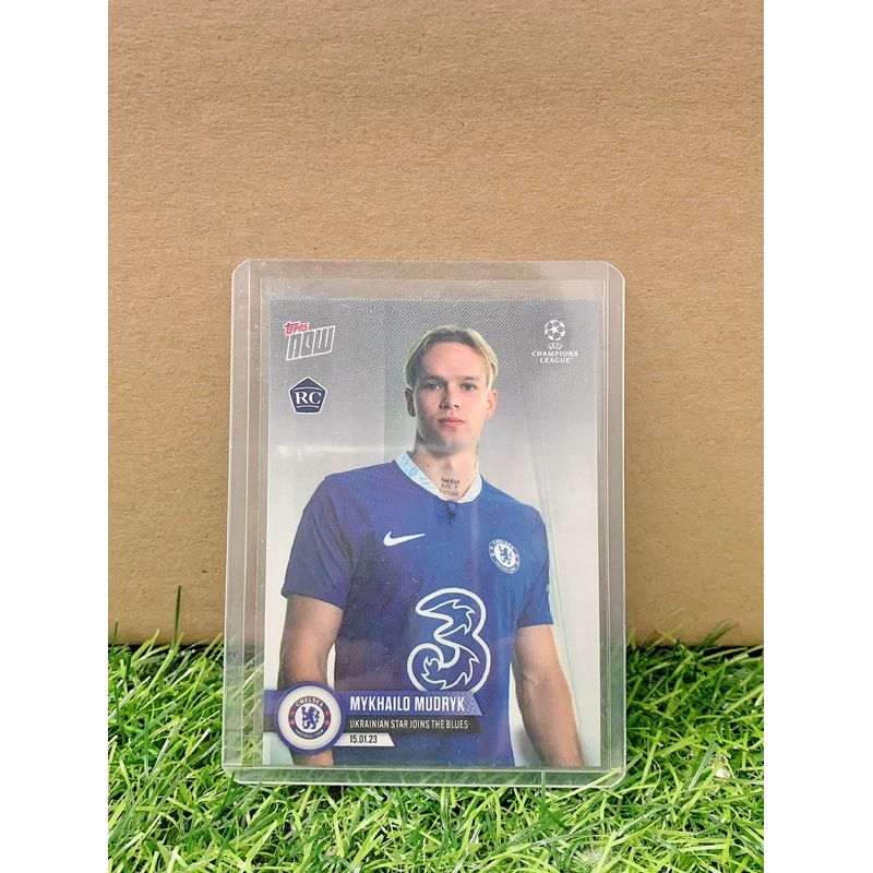 การ์ดฟุตบอล Mykhailo Mudryk Topps Now 2023