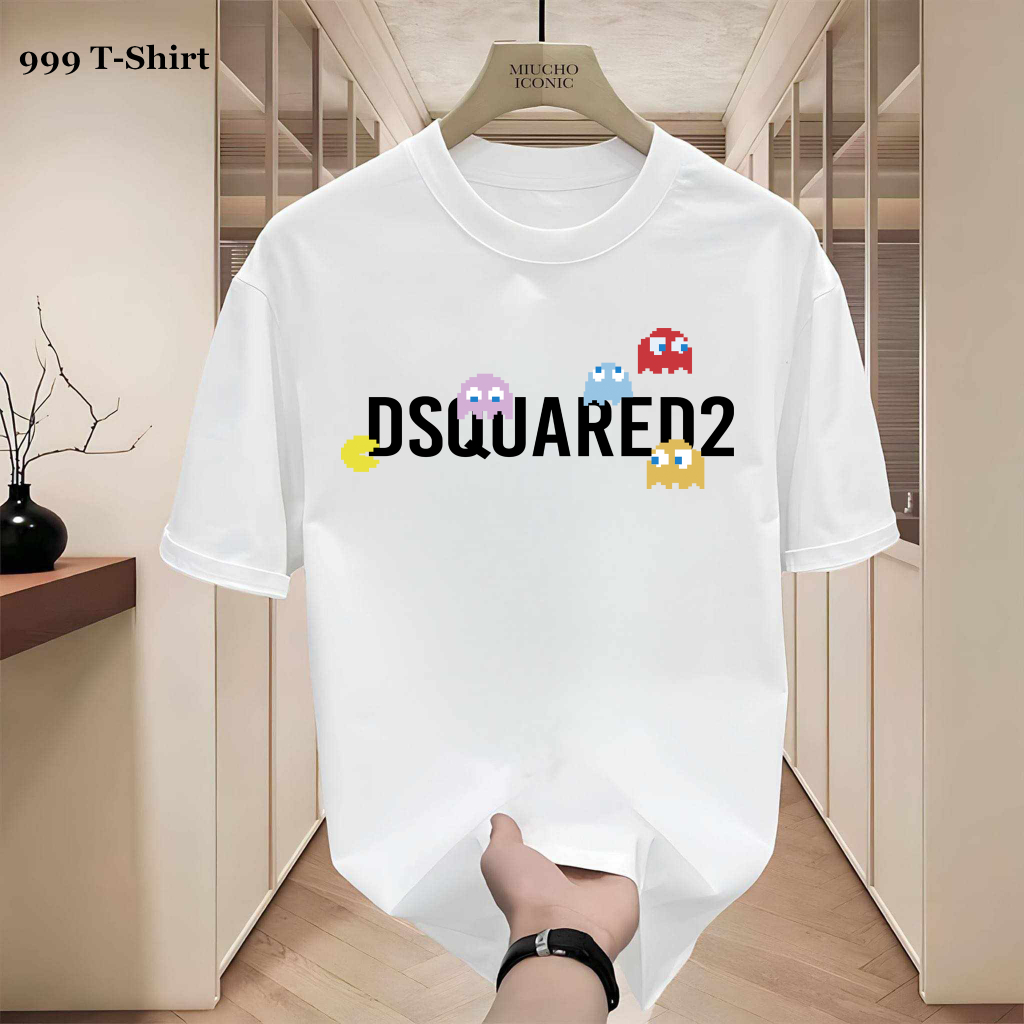 เสื้อยืด เสื้อยืดผู้ชายและผู้หญิง เสื้อยืดพิมพ์ลายสไตล์ DS-Q2 PREMIUM 100% cotton 15% At Shop 999tsh