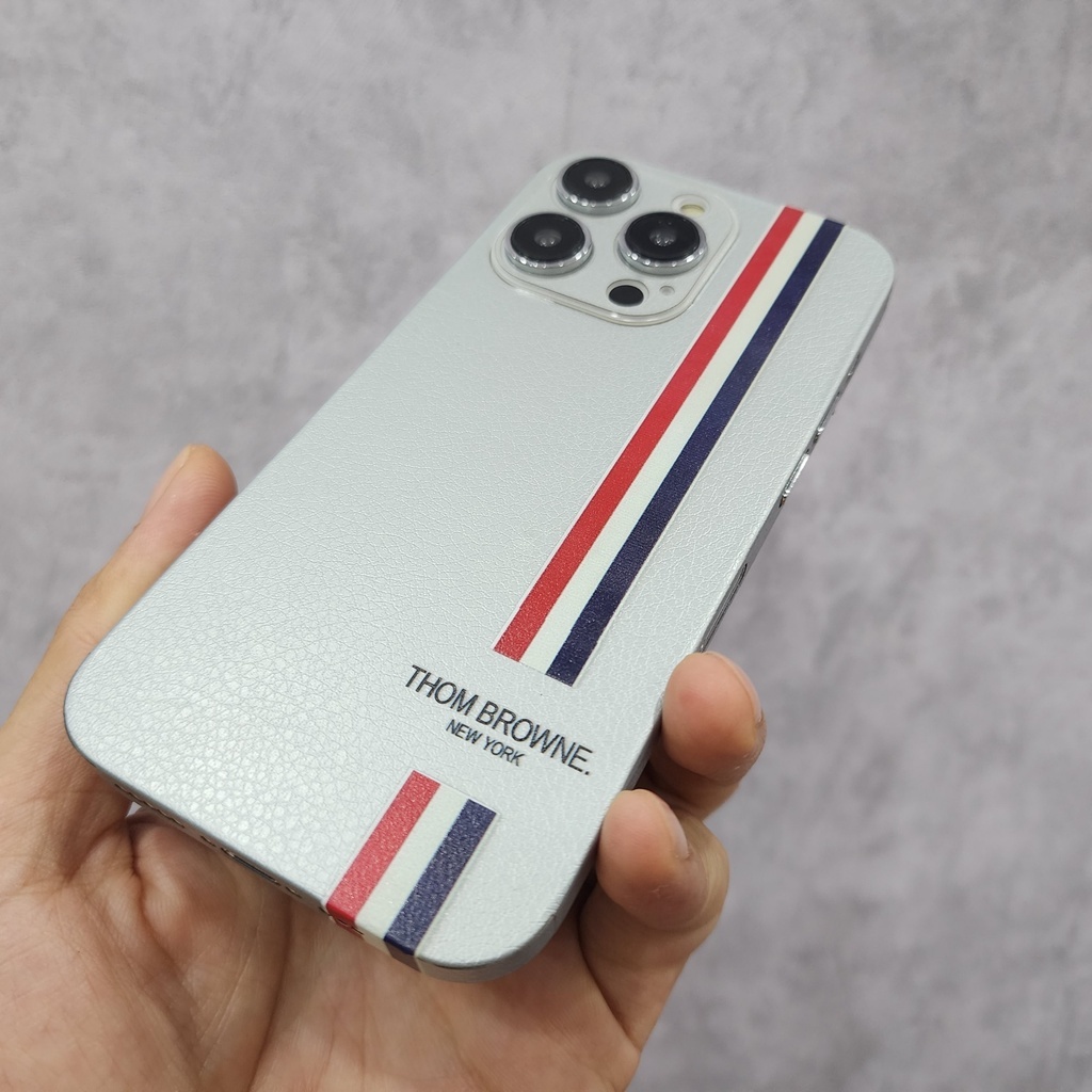 Van Da Skin ขอบเต็ม พิมพ์ลาย Thombrowne สําหรับอุปกรณ์ทุกชนิด