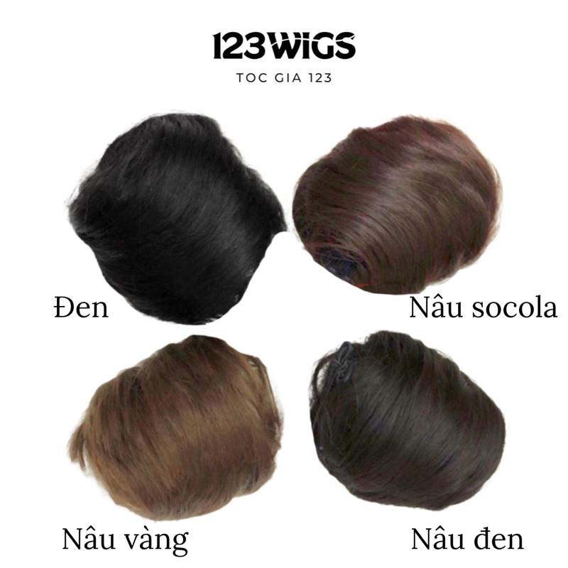 123WIGS - วิกผมซาลาเปาสูงแฟชั่นสําหรับผู้หญิง SB1002
