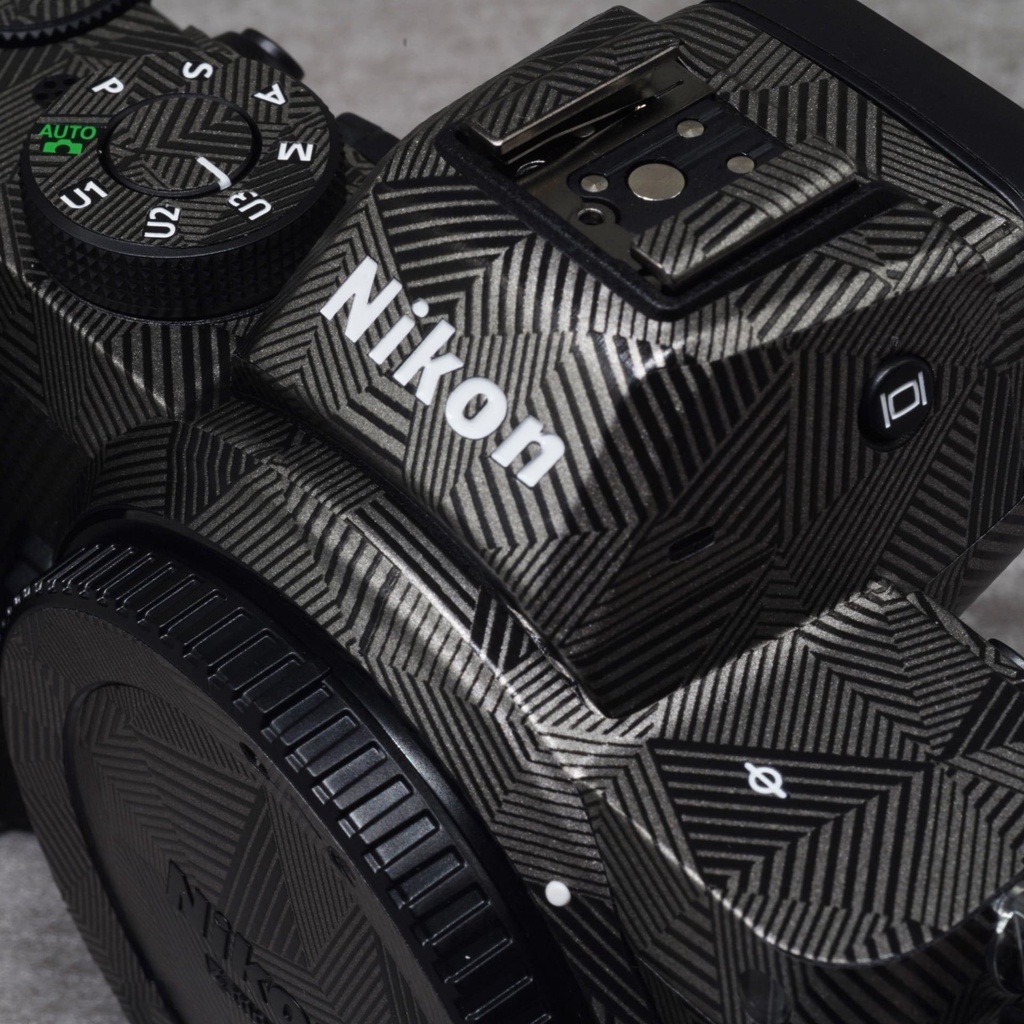 ผิวสําหรับกล้อง Nikon Z5/ Z5 FTZ/ Z50/ Z6/ Z62/ Z7 - รุ่นผิวนูนพร้อมสติ๊กเกอร์เต็มตัว