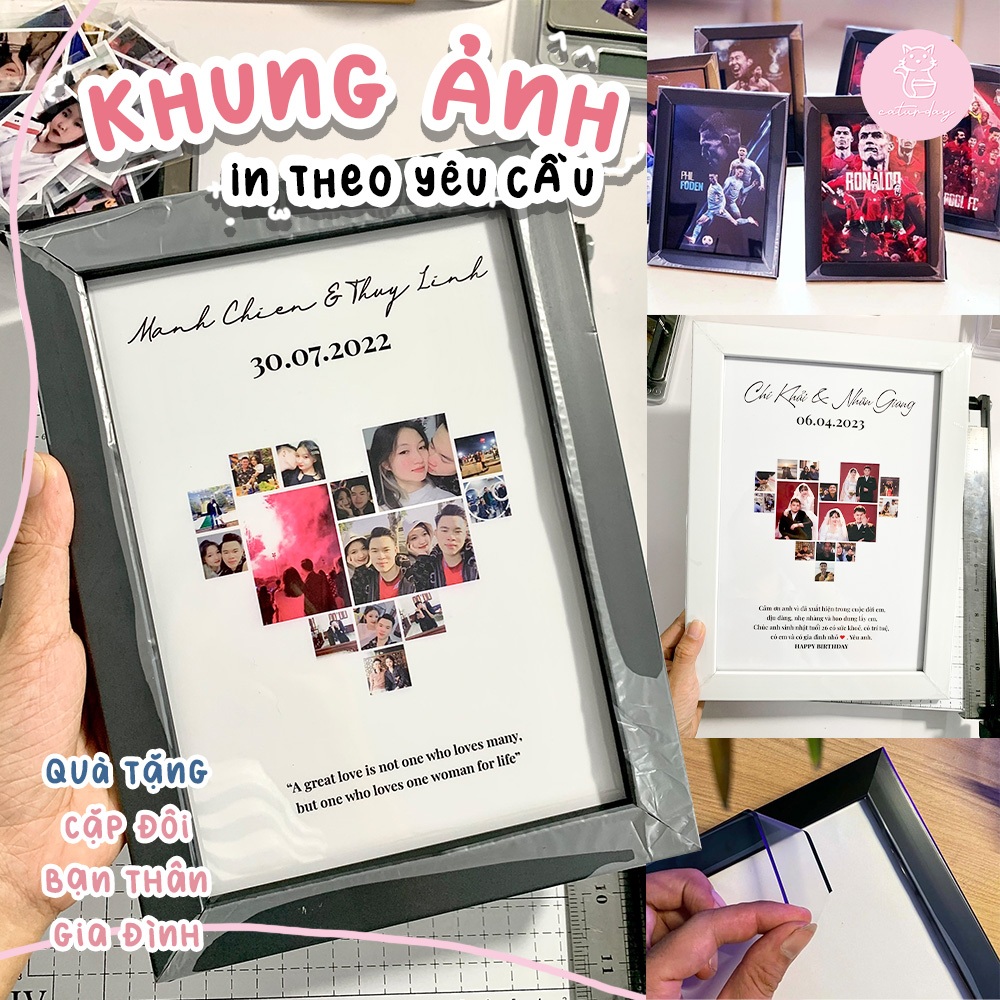 Combo FRAME + PHOTO ON REQUEST ขนาด 10x15cm, 13x18cm, 15x21cm, 20x30cm (กรุณาส่งรูปให้ทางร้าน)