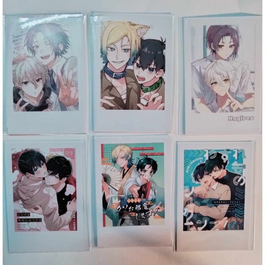 (มีจําหน่าย) ศิลปิน Pola Anime Blue Lock char Kaiser- Isagi, Nagi-Reo,,,Rin-Isagi