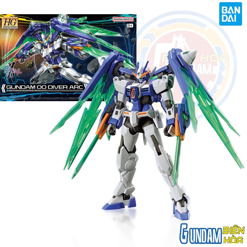HG 1/144 GUNDAM 00 DIVER ARC Assembly Model