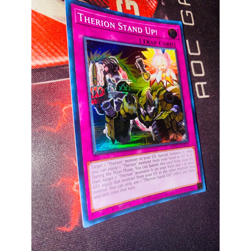 Therion Stand Up! - MP23-EN101 - Super Rare 1st Edition