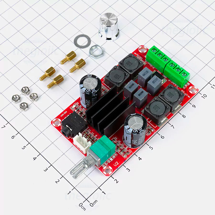 TPA3116D2 วงจรขยายเสียง 2x50W V2