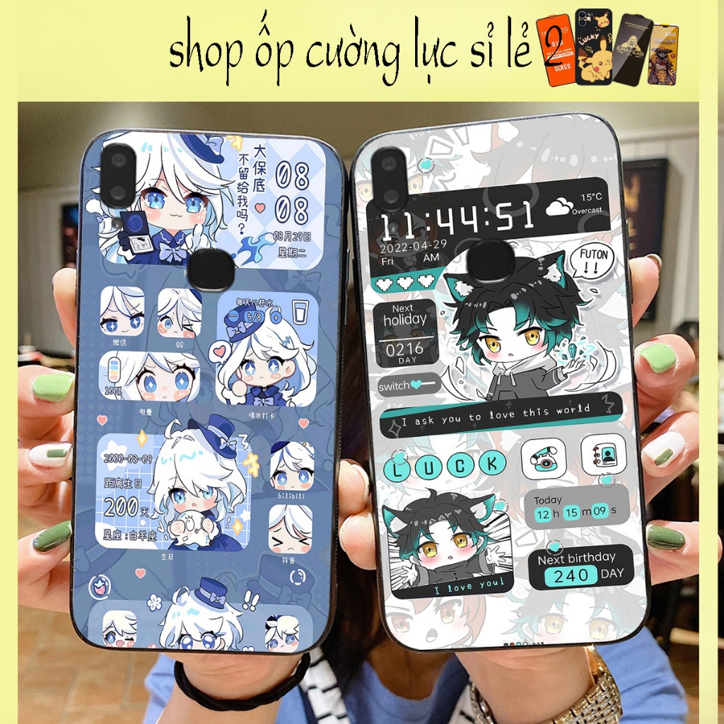 เคส Vivo v9, vivo y85, เคส vivo v9 สําหรับวัยรุ่นพิมพ์ลาย Genshin Impact