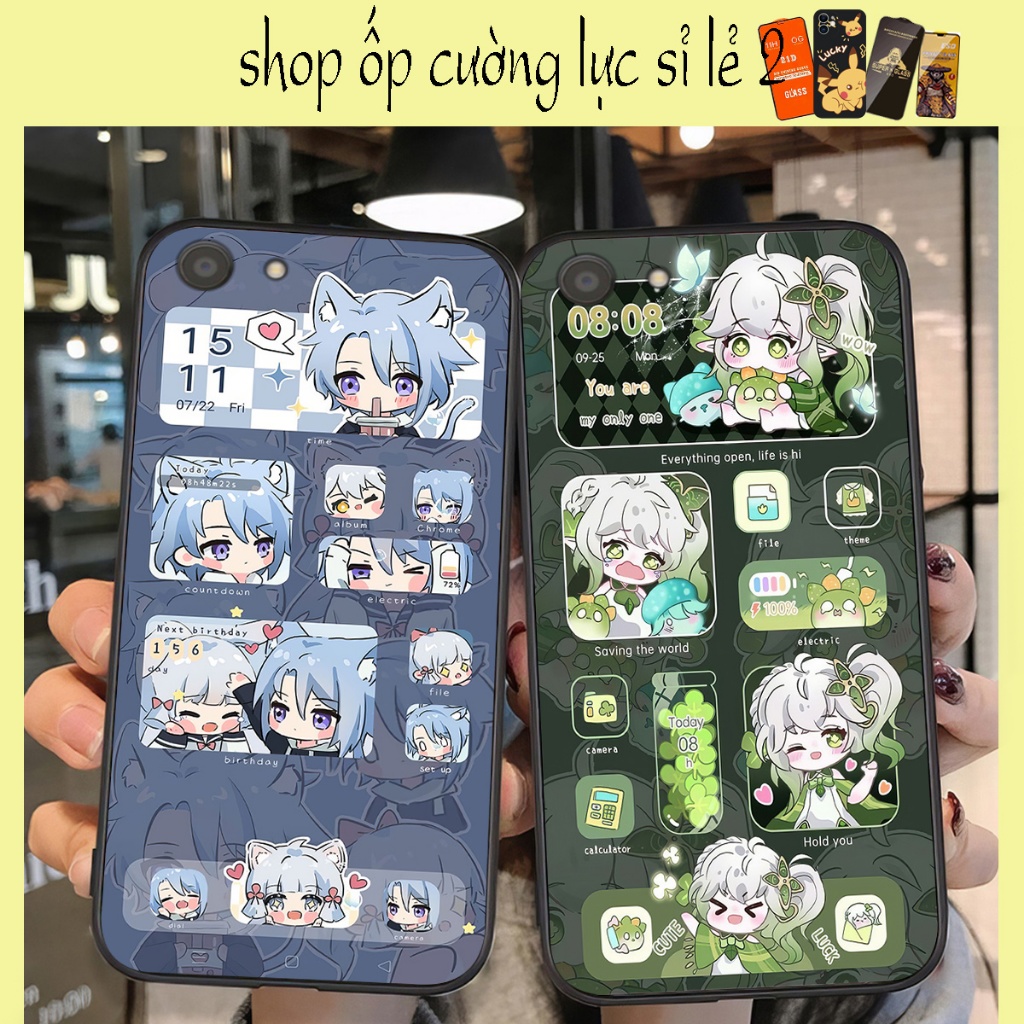 เคส Vivo y81 / vivo y83 / vivo y79 พิมพ์ลาย chibi Genshin Impact