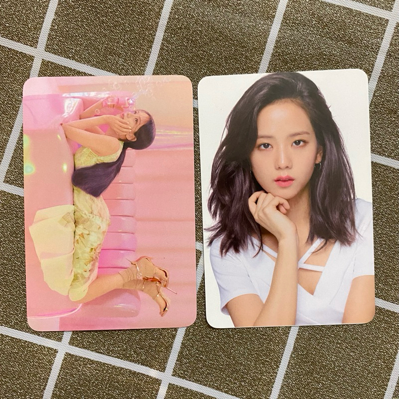 ของแท้ Jisoo Blackpink Mise en scene Hello Bubble Photocard