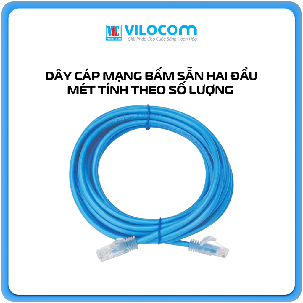 Ensoho Multi-Brand Network Cable - AMP - Hikvision - Global cat 5e 1 เมตร x จํานวน - กด 2 ปลาย - ไม่