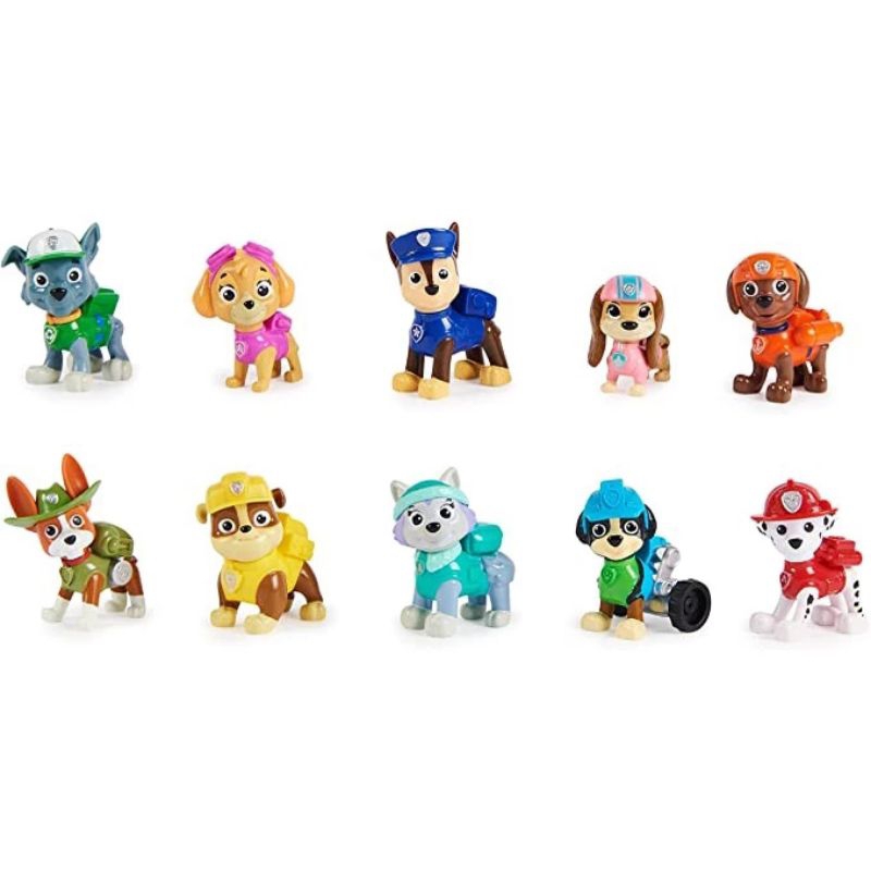 ของแท้ Paw PaTrol Rescue Dog Team Model. ชุดที่แตกต่างกันสําหรับเด็กทารก