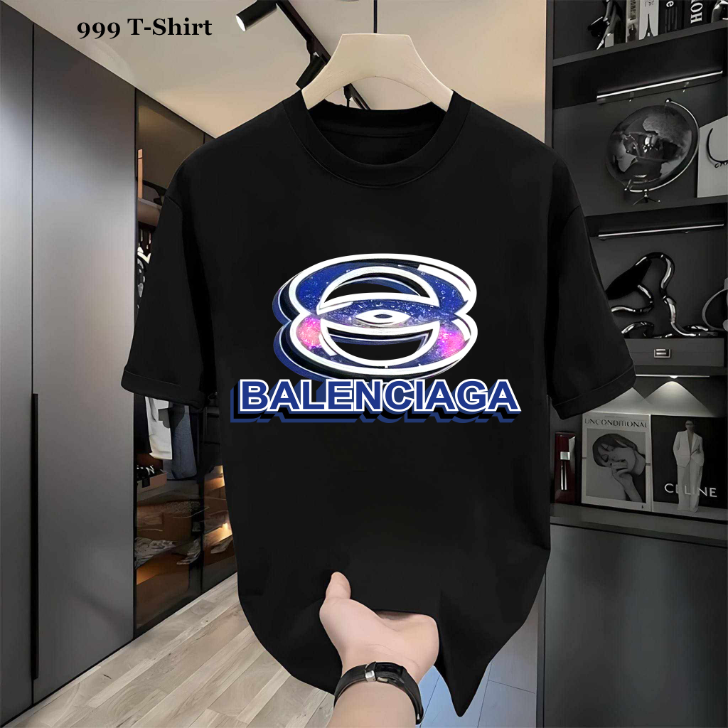 เสื้อยืด เสื้อยืดผู้ชายและผู้หญิง HIGH QUALITY Ba-Len เสื้อยืดพิมพ์ลายผ้าฝ้าย 100% At Shop 999tshirt